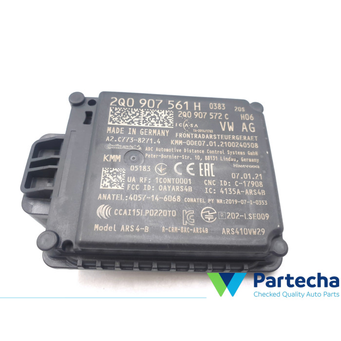 VW TIGUAN (AD1) Capteur radar de distance (2Q0907572C)