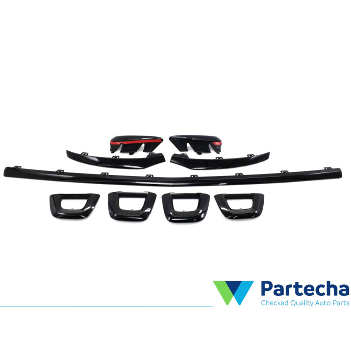 MERCEDES-BENZ GLC Coupe (C253) Ensemble de moulures de protection de pare-chocs avant (A1728852200)