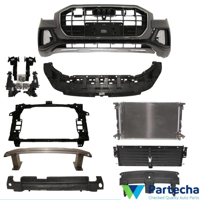 AUDI Q8 (4MN) Ensemble complet de pare-chocs avant, S-Line