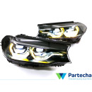 BMW 5 Series Touring (G31) Ensemble de phares noirs à l'intérieur (8499121)